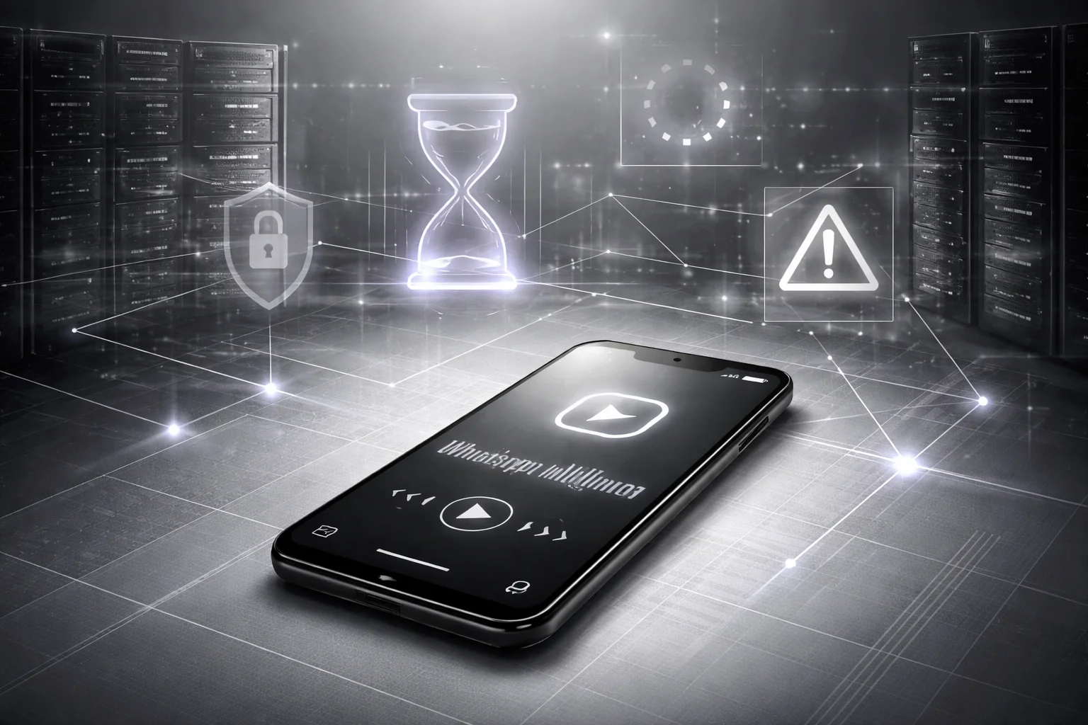 WhatsApp voice AI failure points and error handling flowchart