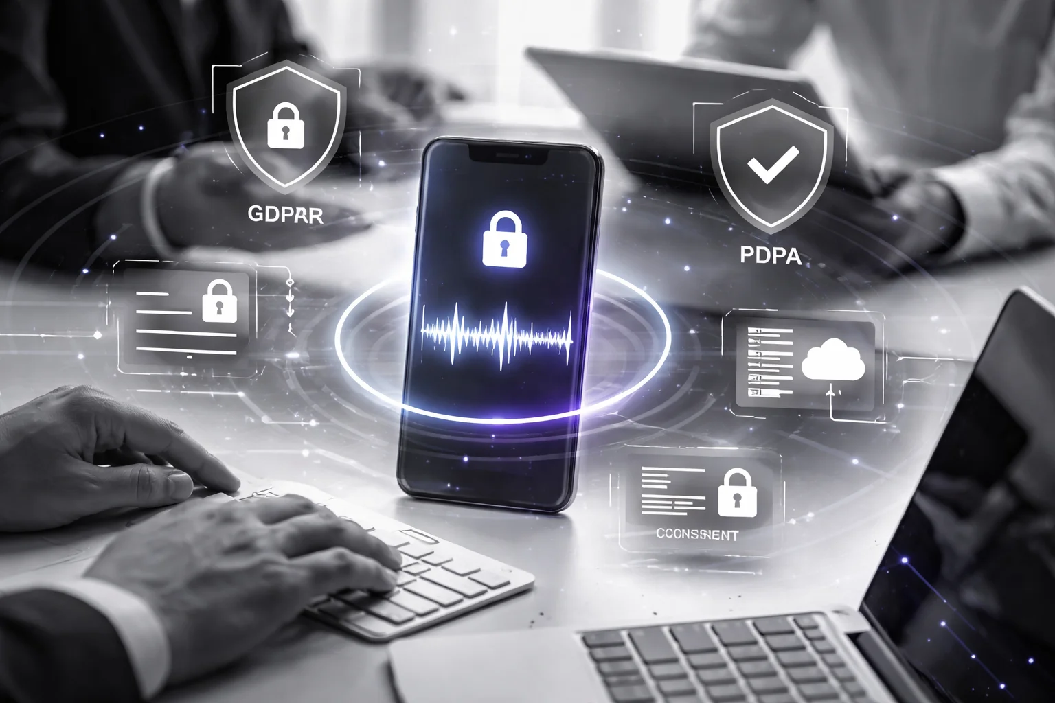 GDPR-ready WhatsApp voice AI privacy and compliance design