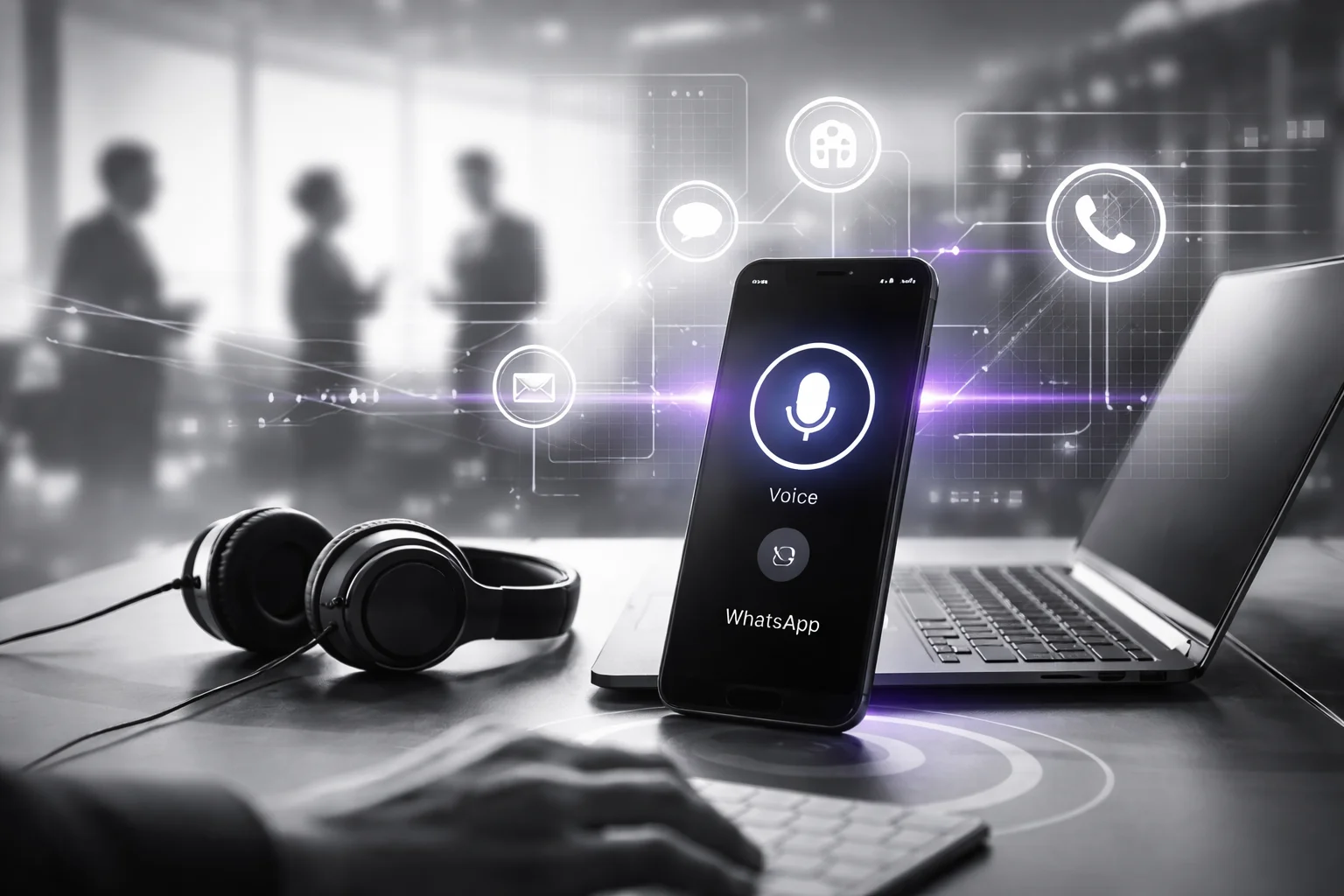 WhatsApp voice bot versus text chatbot comparison