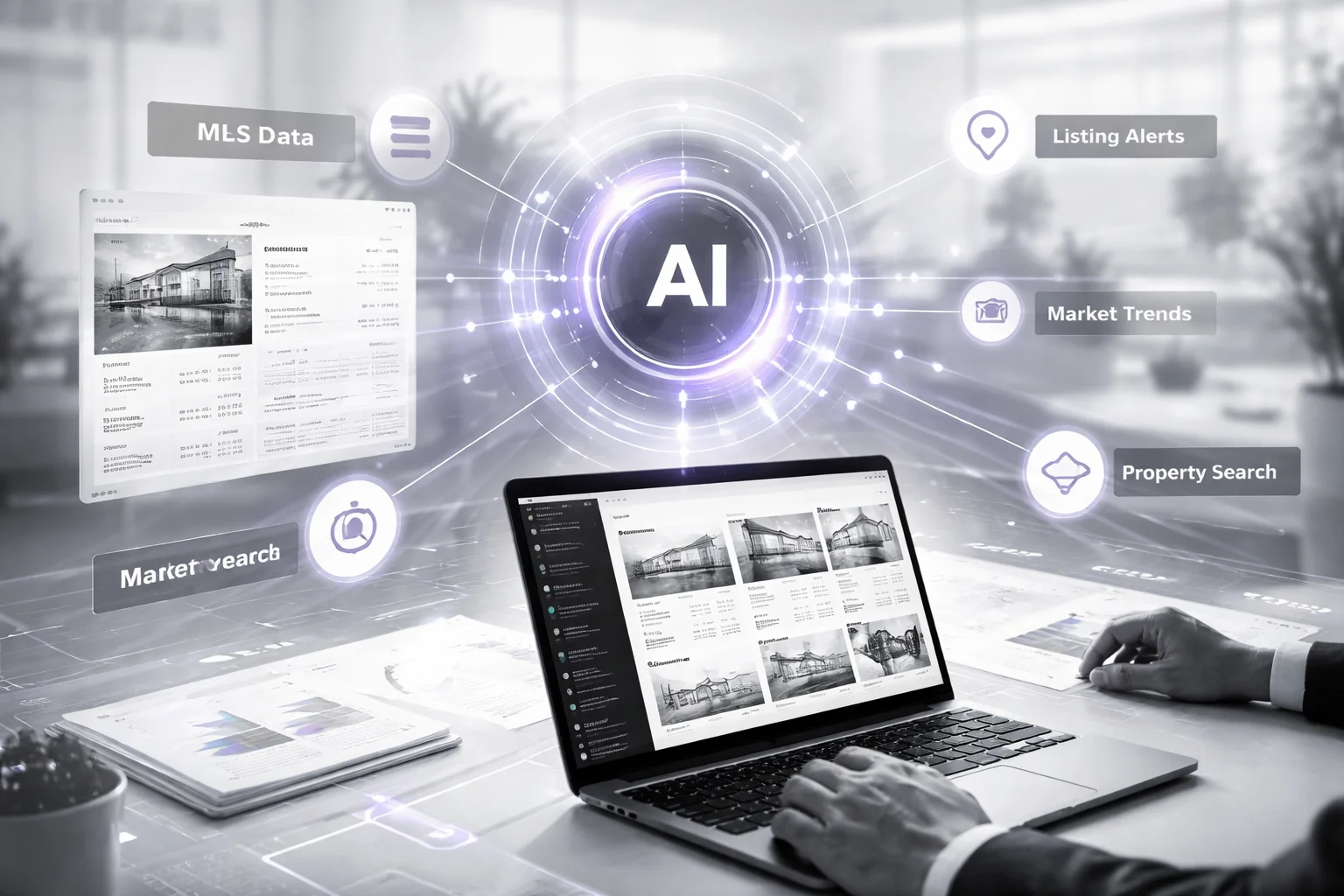 MLS integration architecture for real estate AI development