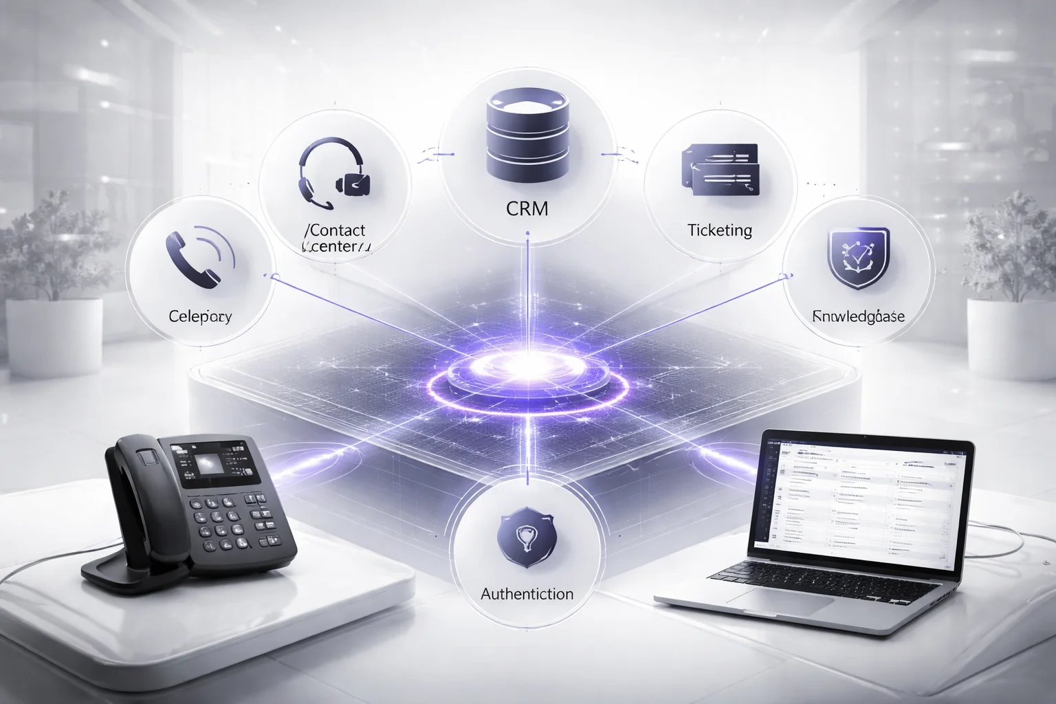 Integrate with Contact Center Platforms and CRMs