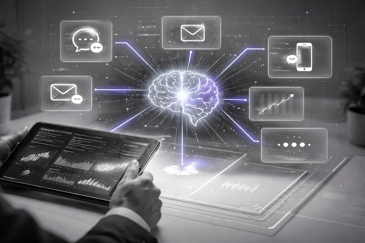 AI system detecting customer preferences from behavioral and consent signals