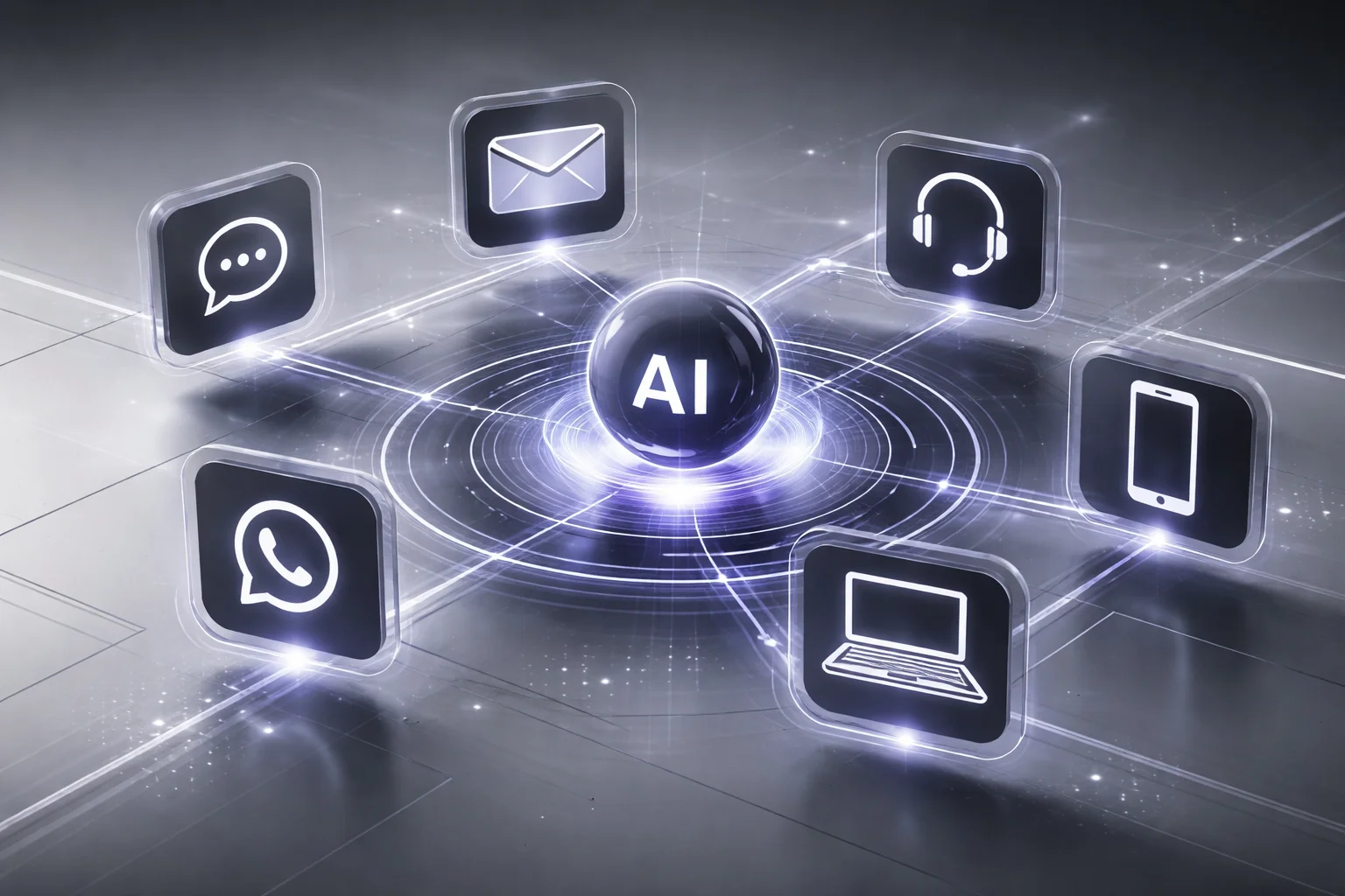 Preference-based AI engagement workflow across customer communication channels