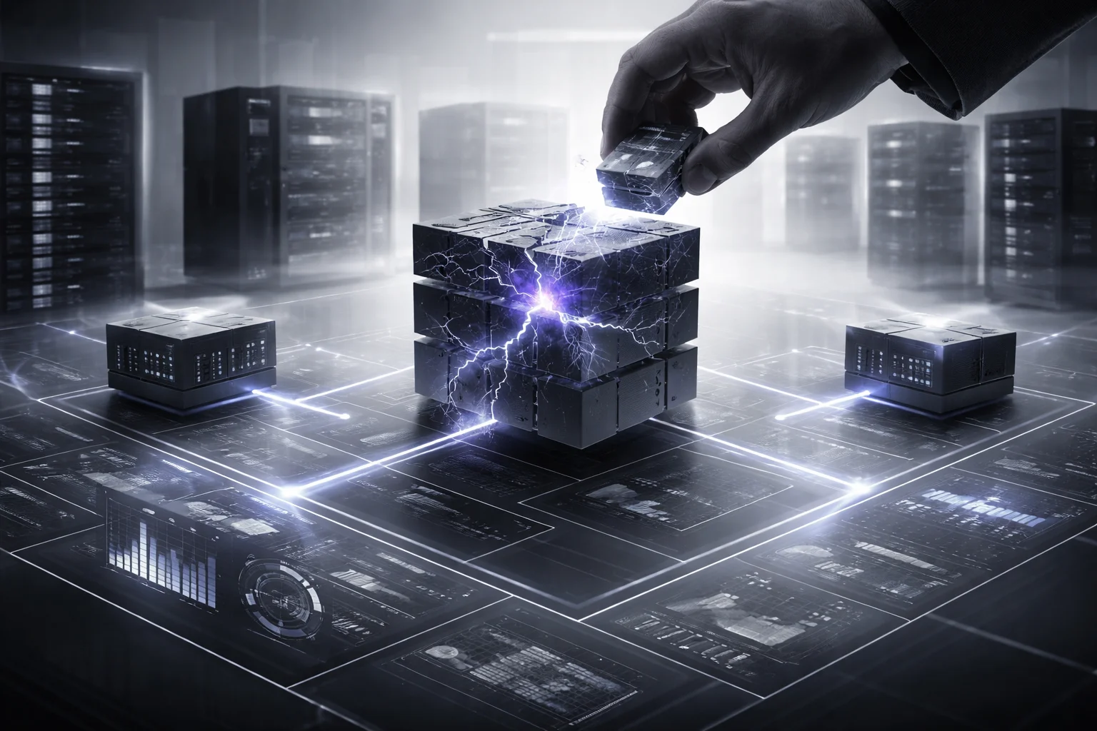 Simple RAG versus enterprise RAG architecture comparison