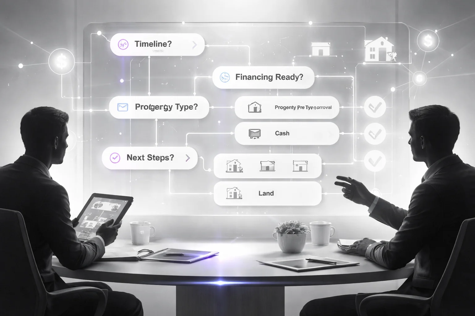 FAQ chatbot versus lead-qualifying real estate chatbot